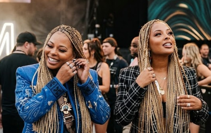 eva marcille twin sister